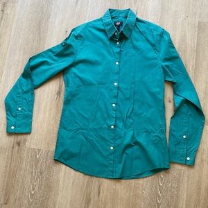 Easy iron button down slim fit mens shirt